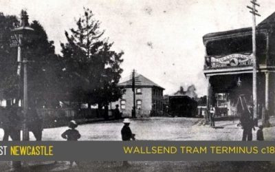 Wallsend Tram Terminus c1870s