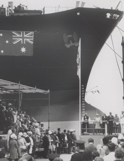 Newcastle State Dockyard, Royal Visit, 10 April, 1970 | University of Newcastle Special Collections