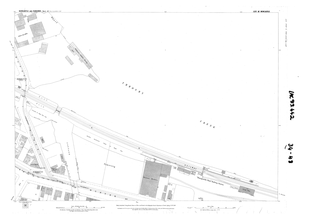 Department of Lands survey, 1896