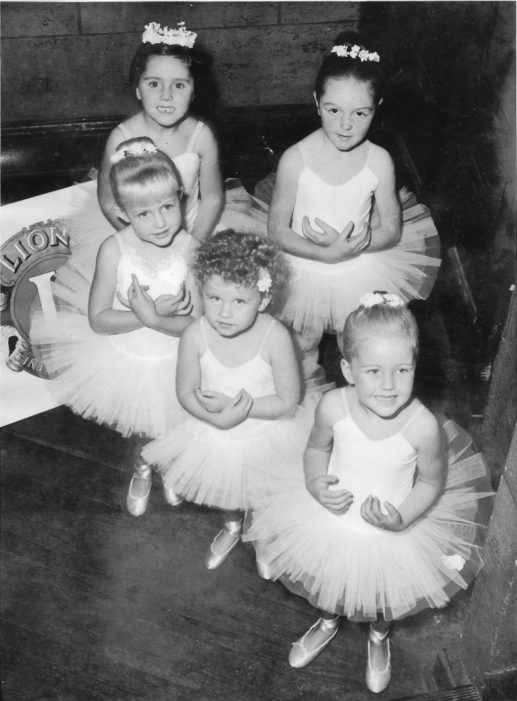 Baby ballerinas from the Tessa Maunder School of Ballet, Civic Theatre, 1968 photo Kate Douchkob.jpg