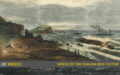 Wreck of the Coaling Brig Victor