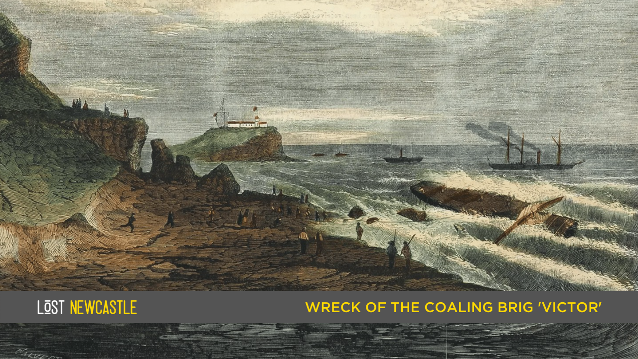 Wreck of the Coaling Brig Victor