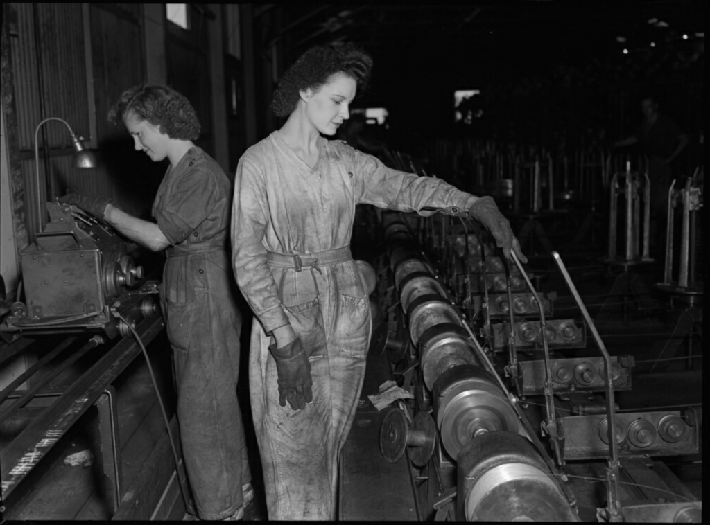 Australian Wire Rope Works 1940s [Max Dupain - State Library of NSW]