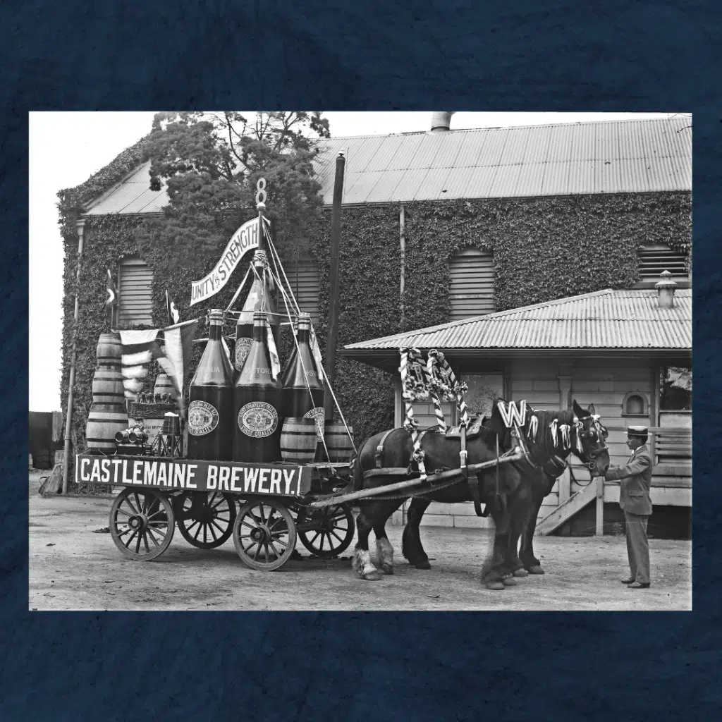 Castlemaine Brewery Eight Hour Day Float – October 1900 | Ralph Snowball