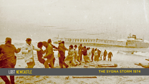 Attempting to secure the MV Sygna 1974