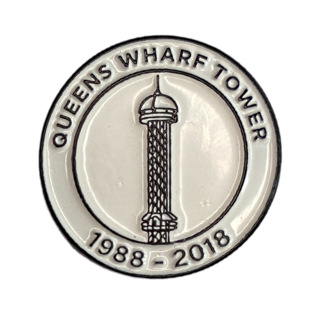 Queens Wharf Tower Pin 1988 – 2018